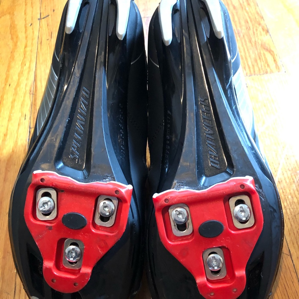 Spin shoes - barely used!